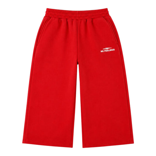 RED 3/4 SHORTS