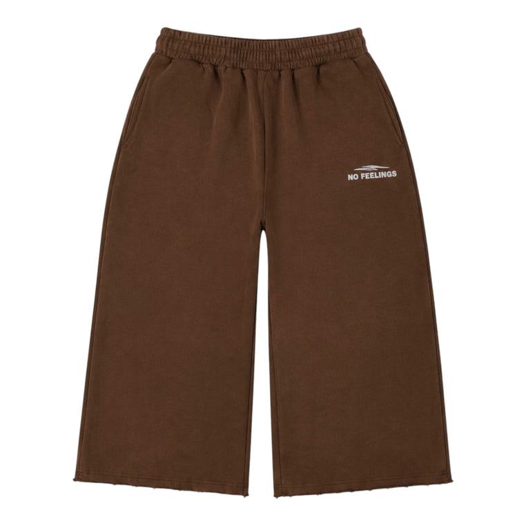 BROWN 3/4 SHORTS