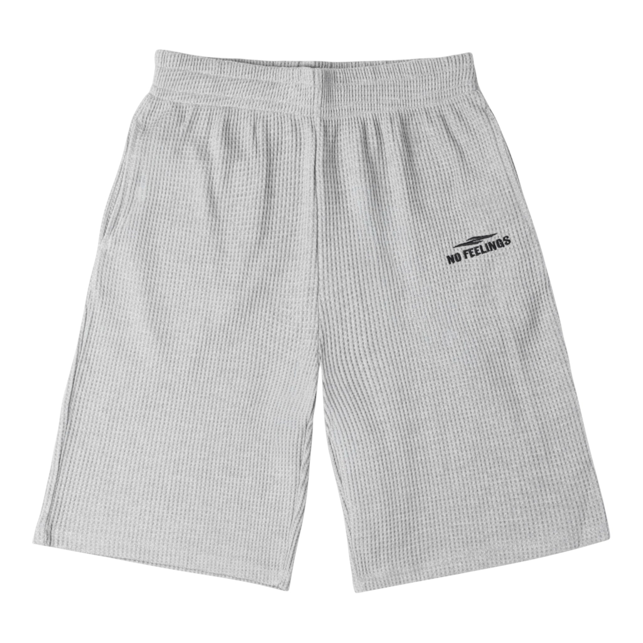 GREY THERMAL SHORTS