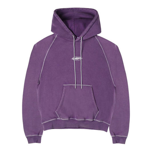 PURPLE STITCH HOODIE