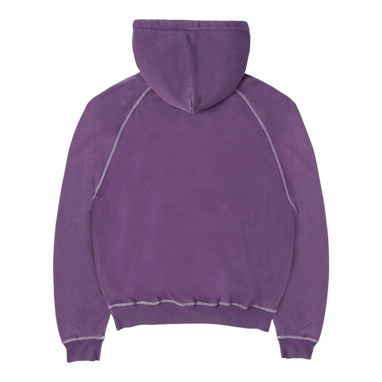 PURPLE STITCH HOODIE